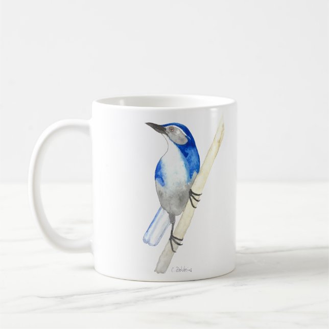 California SCrub Jay Kaffemugg (Vänster)