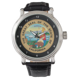 California Seal Anpassningsbar Wristwatch Armbandsur