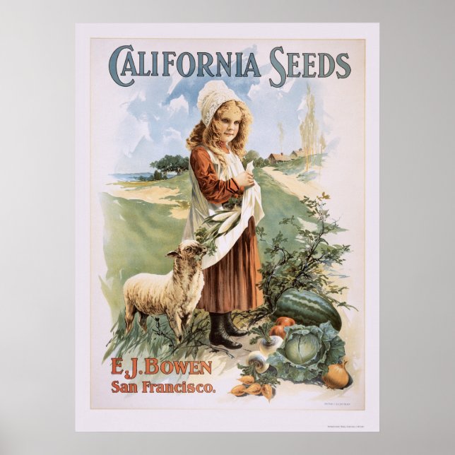 California Seeds Poster (Framsidan)