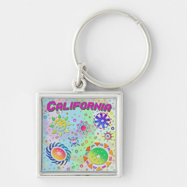 California Seven Suns & Energy Nyckelring (Framsidan)