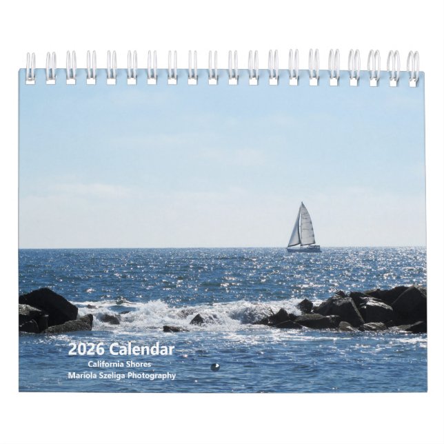 California Shores  2026 Calendar Kalender (Omslag)