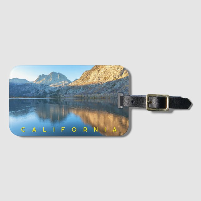 California Silver Lake soluppgång  Bagagebricka (Framsida horisontal)