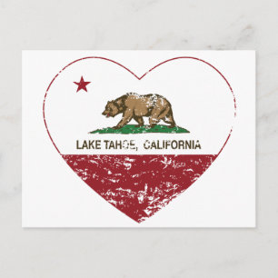 california-sjö-tahoe-hjärta i nöd vykort