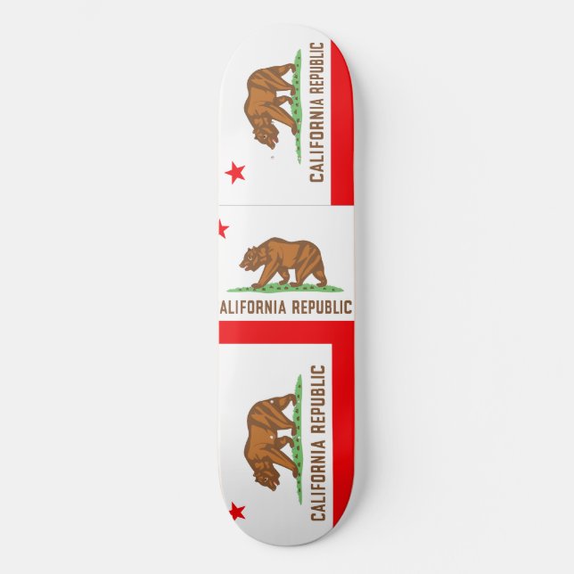 CALIFORNIA SKATEBOARD BRÄDA 19,5 CM (Framsida)