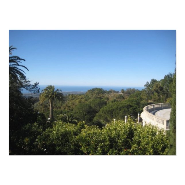 California Skyscape Photo Fototryck (Framsidan)