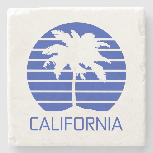 California Solnedgång   Stenunderlägg (Framsidan)