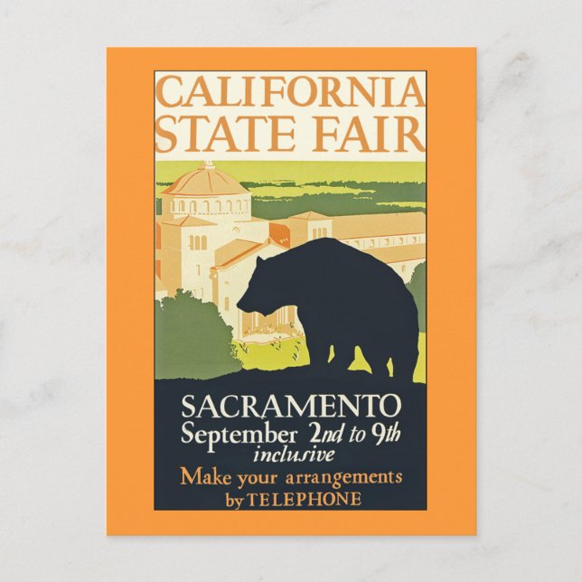 California State Fair Vykort (Framsida)