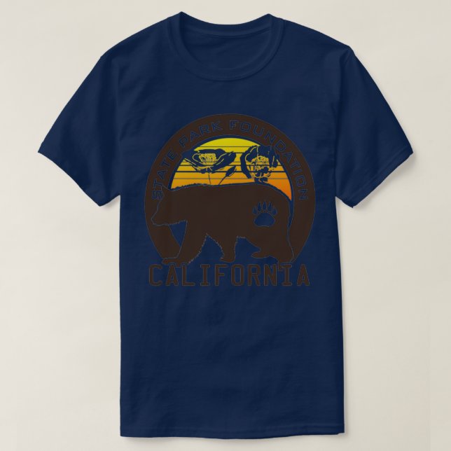 California State Park  T Shirt (Design framsida)