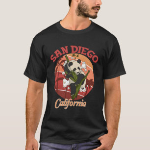 California State San Diego Panda Zoo T Shirt