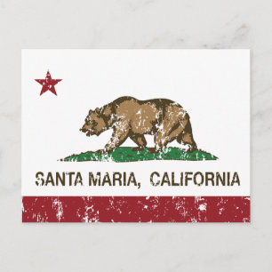 California State Santa Maria Vykort