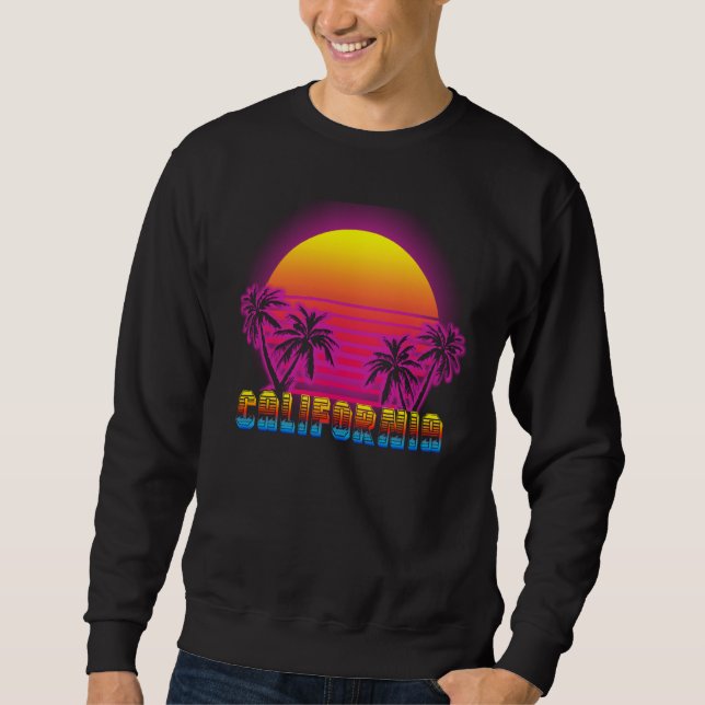 California State Solsken State Lång Ärmad Tröja (Framsida)