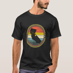 California Stater Hawaii Roots Origine State Karta T Shirt