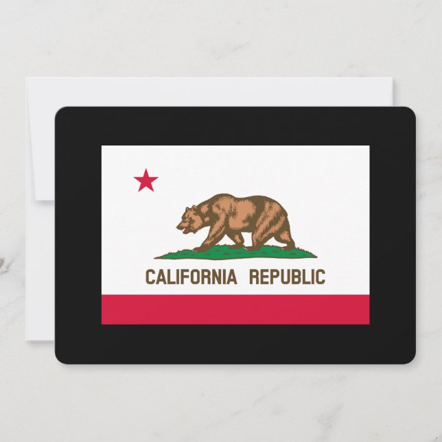 California Statlig flagga Design (Framsida)