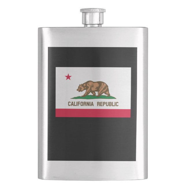 California Statlig flagga Design Fickplunta (Framsidan)