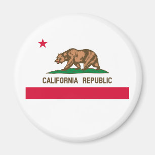 California Statlig flagga Design Magnet