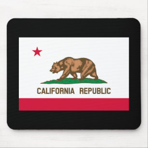 California Statlig flagga Design Musmatta