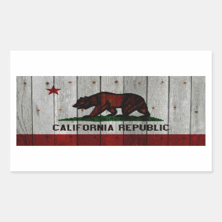California Sticker Rektangulärt Klistermärke