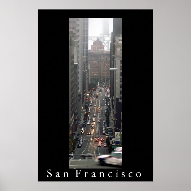 California Street, San Francisco Poster (Framsidan)