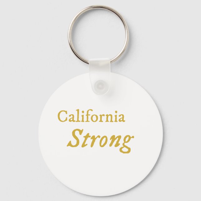 California Strong Nyckelring (Framsida)