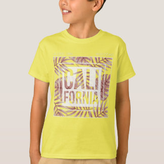 California Summer Forever- Tropical Leaves T Shirt