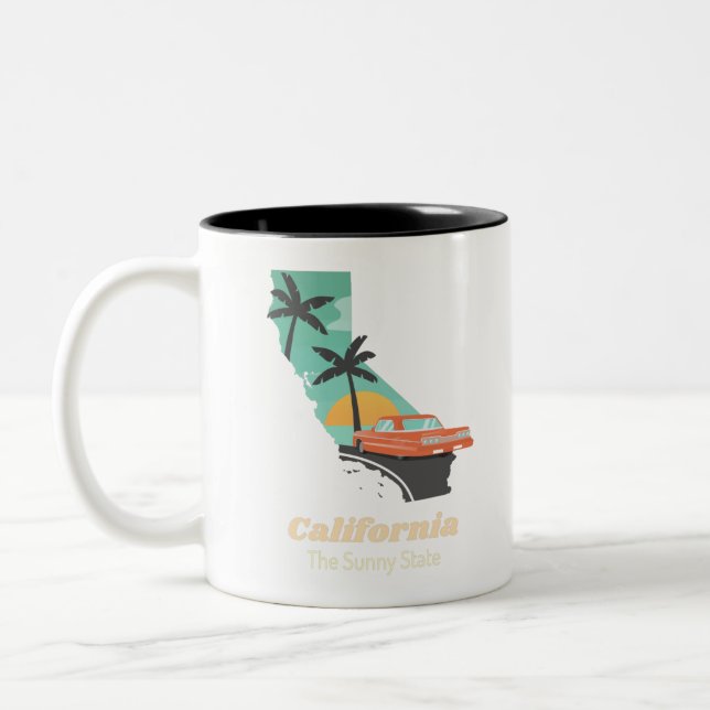 California Sunny State Två-Tonad Mugg (Vänster)