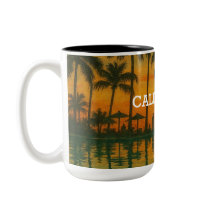 California Sunset-mugg – Tropiska strandvibbar med