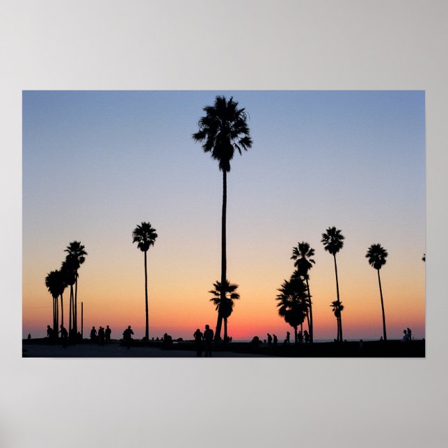 California Sunset Poster (Framsidan)
