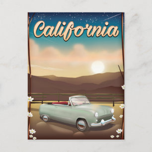 California Sunset Vykort
