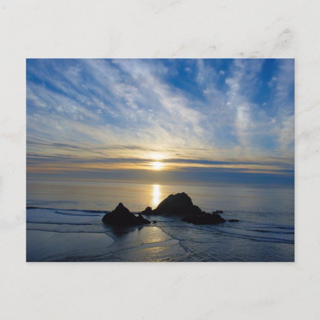 California Sunset Vykort (Framsida)