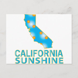 California Sunshine Vykort
