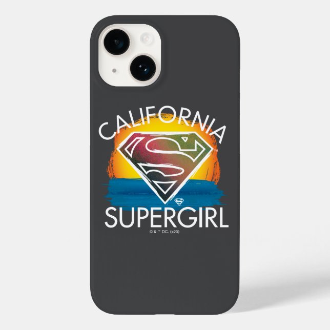 California Supergirl Sunset Graphic (Baksida)
