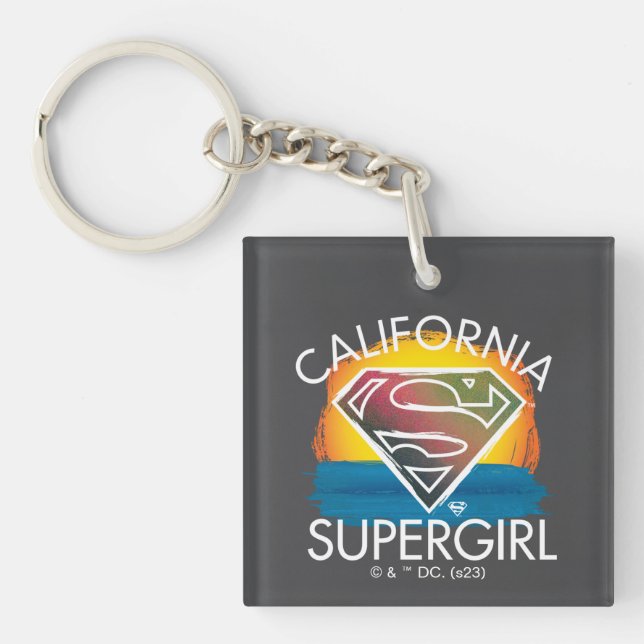 California Supergirl Sunset Graphic (Framsidan)
