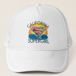 California Supergirl Sunset Graphic Keps