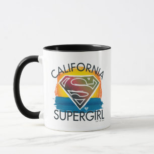California Supergirl Sunset Graphic Mugg