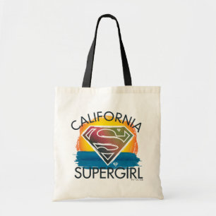 California Supergirl Sunset Graphic Tygkasse
