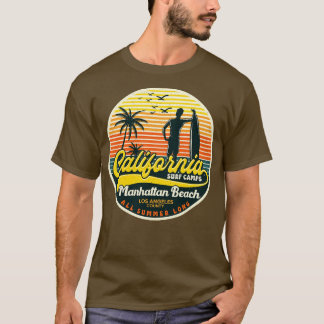California Surfa Camp Manhattan Beach T Shirt