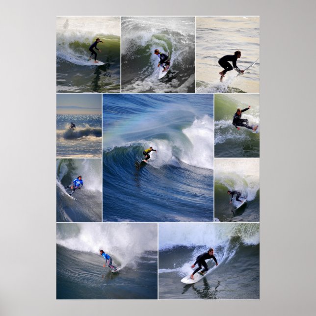 California-Surfare-plakat Poster (Framsidan)