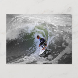 California Surfer Boy Postcard Vykort
