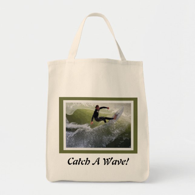 California Surfer Matkasse Tygkasse (Framsidan)