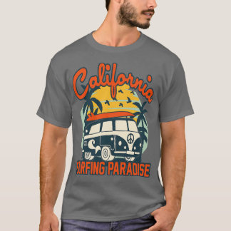California Surfing Paradise T Shirt
