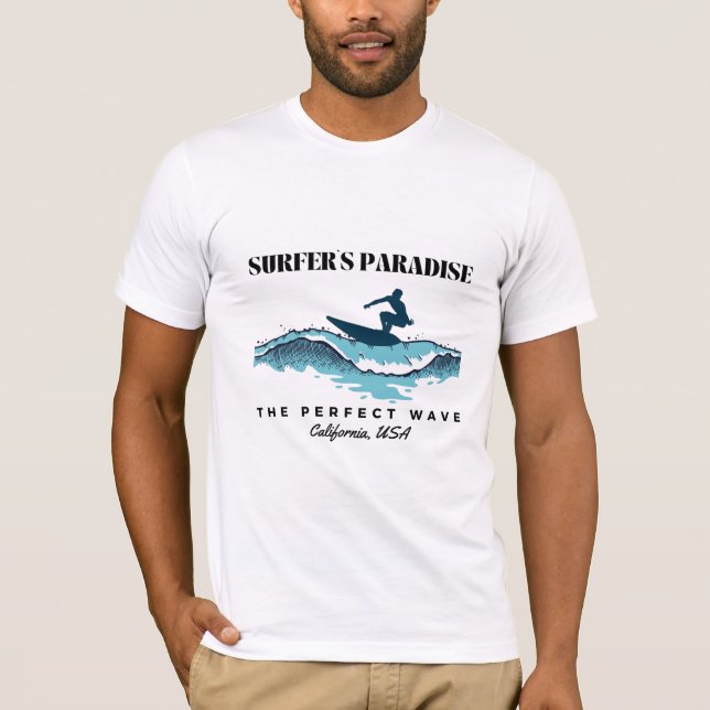 California surfparadis t-shirt (Framsida)