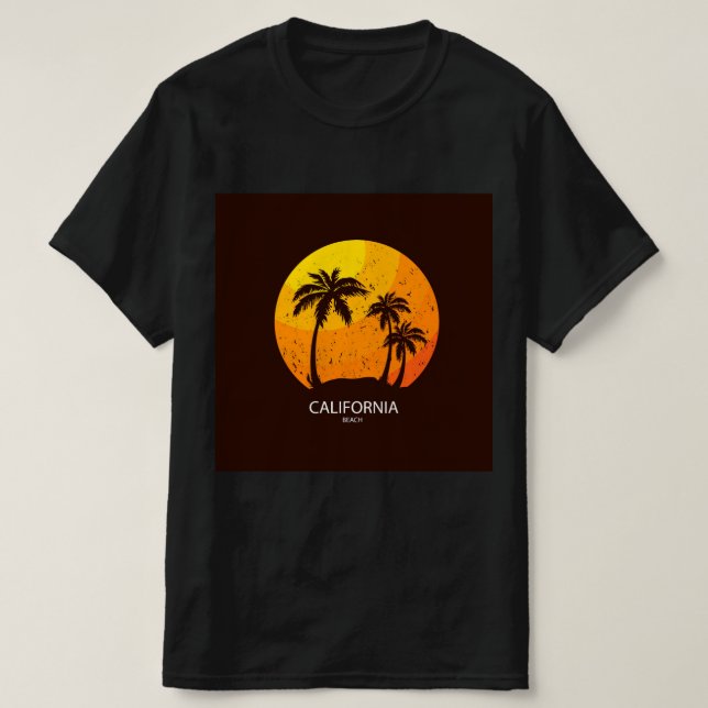 california T-shirt (Design framsida)