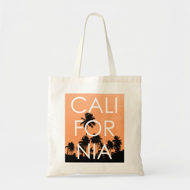 California Tote Bag Tygkasse (Framsidan)