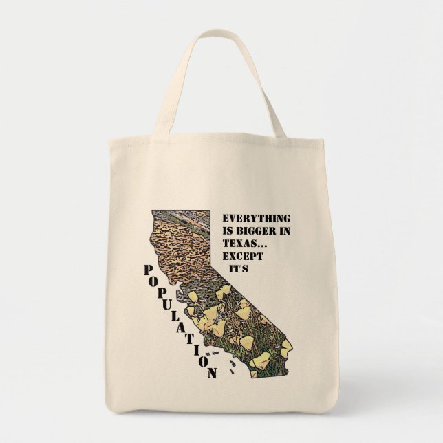 California Tote Tygkasse (Framsidan)