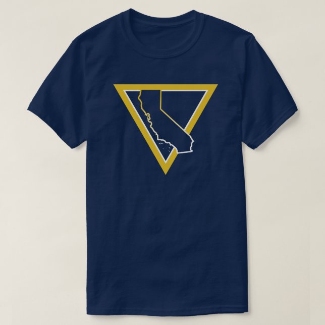 california-triangel t shirt (Design framsida)