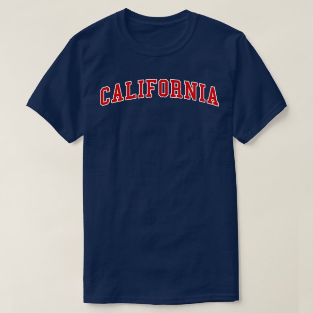 California TShirt 2 T Shirt (Design framsida)