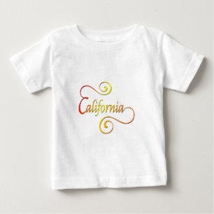 California Typography Art T-shirt