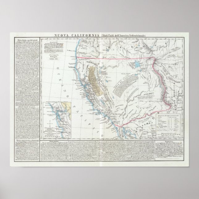 California United Stater Poster (Framsidan)