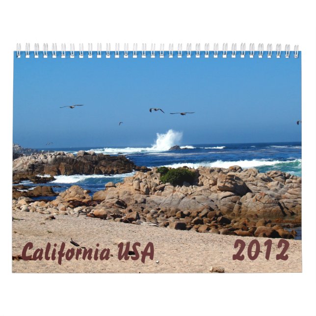 California USA Calendar Kalender (Omslag)