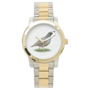 California Valley Quail Armbandsur